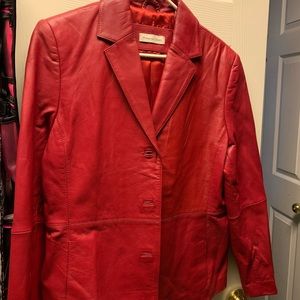 Red Leather Jacket